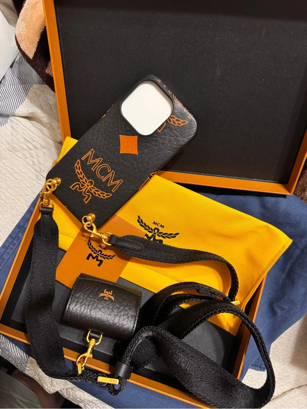MCM IPhone 15 pro case